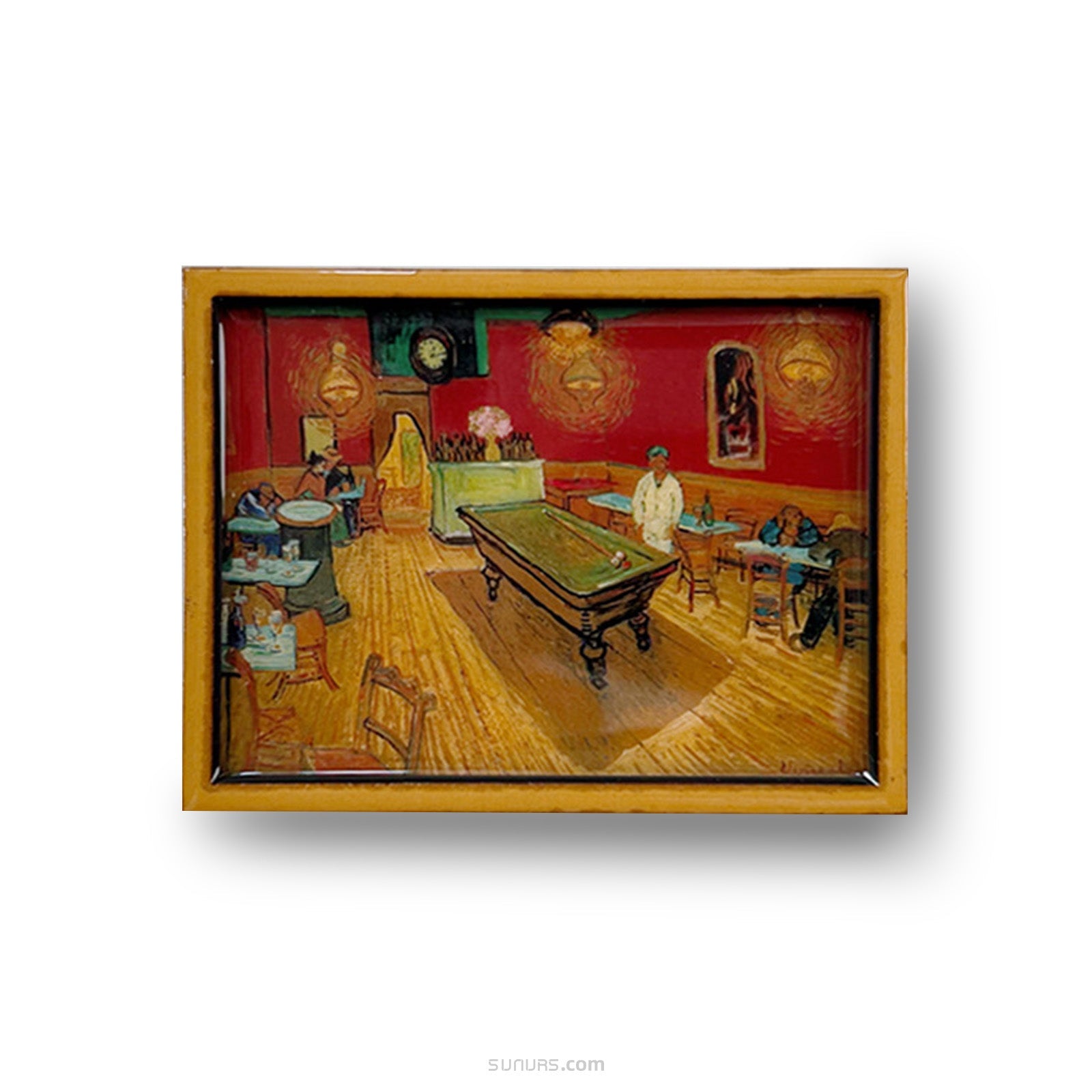Magnete Frigorifero 3D Olanda – Souvenir Con Dipinto Di Van Gogh – Fatto A Mano In Resina