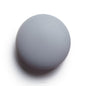 Glossy round beads dark gray