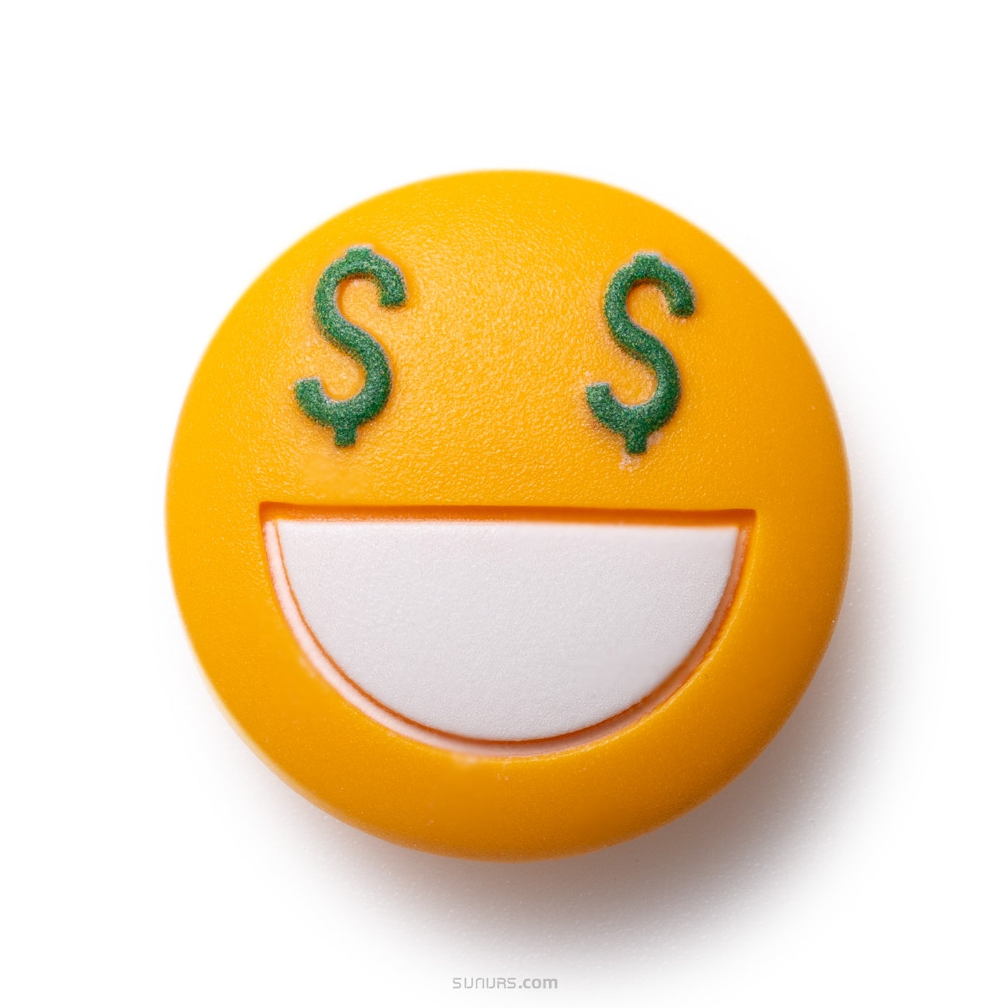 Matte Colorful 3D Emoji Fridge Magnets - dollar