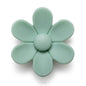 Solid color flowers dark green