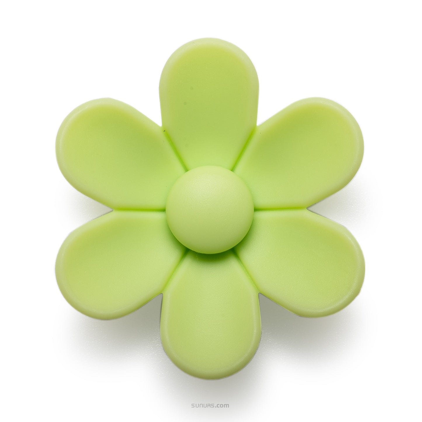 Solid color flowers light green