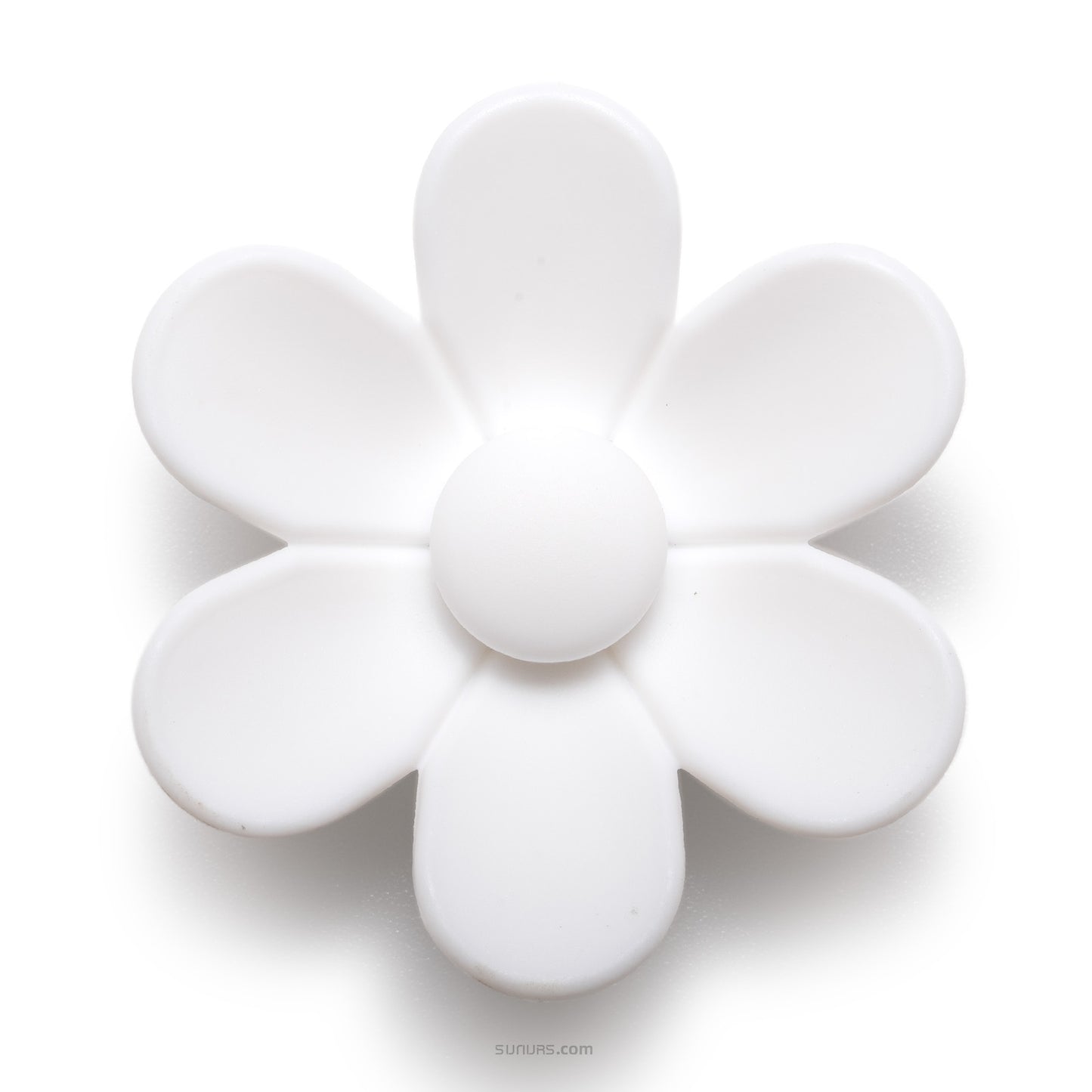 Solid color flowers white