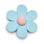 Large colorful flower - light blue