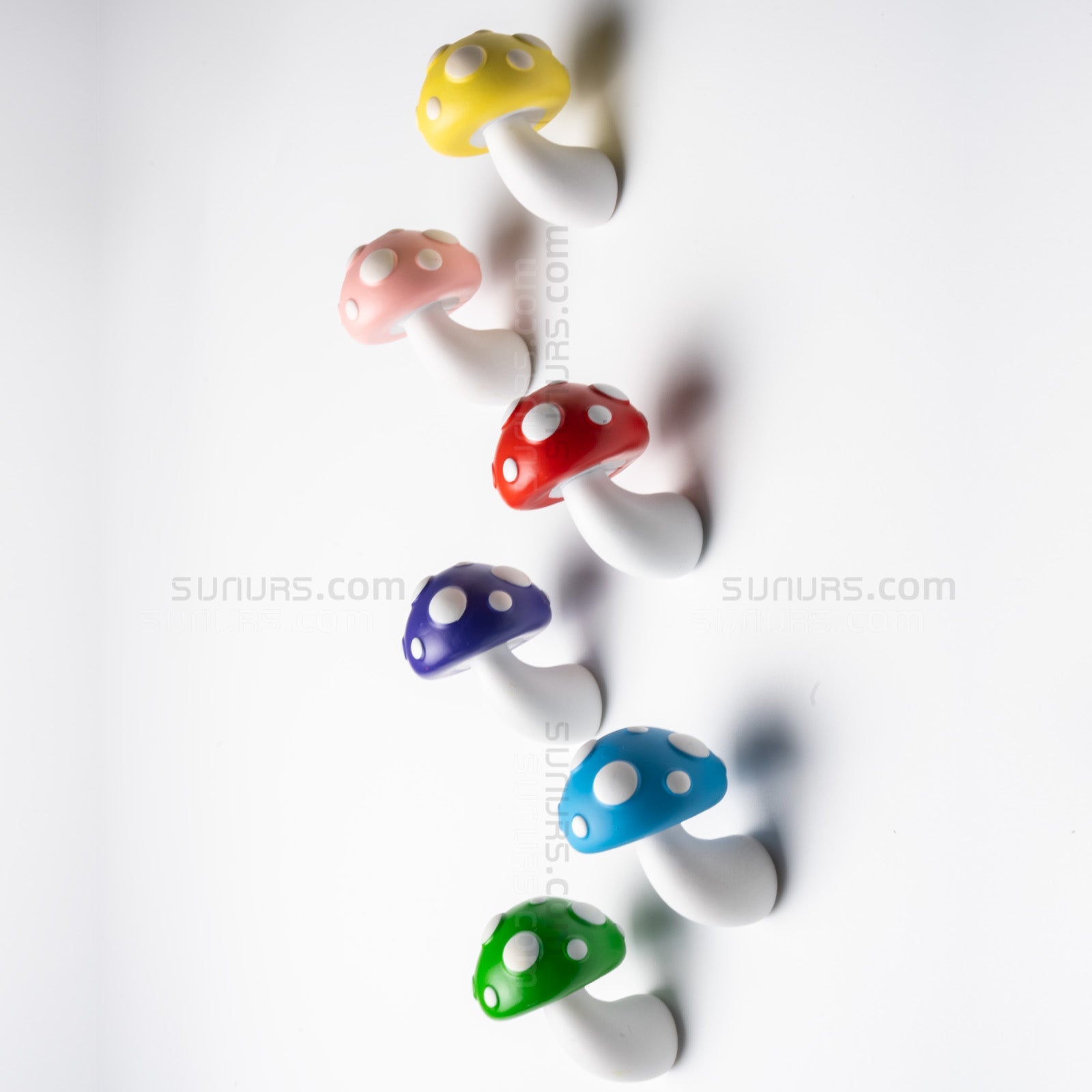 Cute Mushroom Shaped Strong Decorative Fridge Magnets